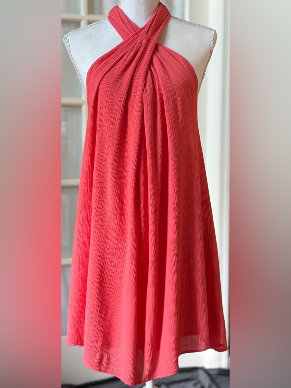 O’Neill NWT Coral Convertible Halter Mini Dress | Multi-Way Wear | Size M